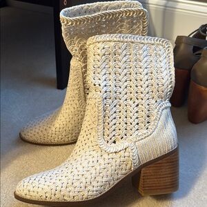 New Kelsi Dagger Brooklyn Emery Woven Boots